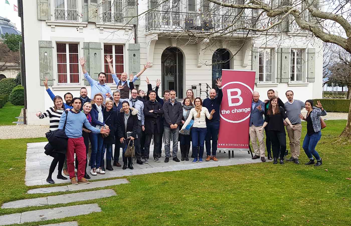 B the Change Group Photo
